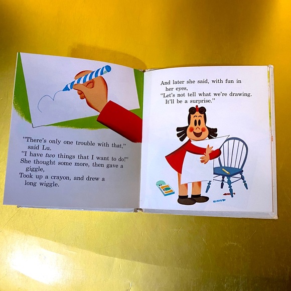 WHITMAN 60s MARGES LITTLE LULU HAS AN ART SHOW AUTHORIZED EDITION HARDCOVER BOOK - Picture 12 of 16